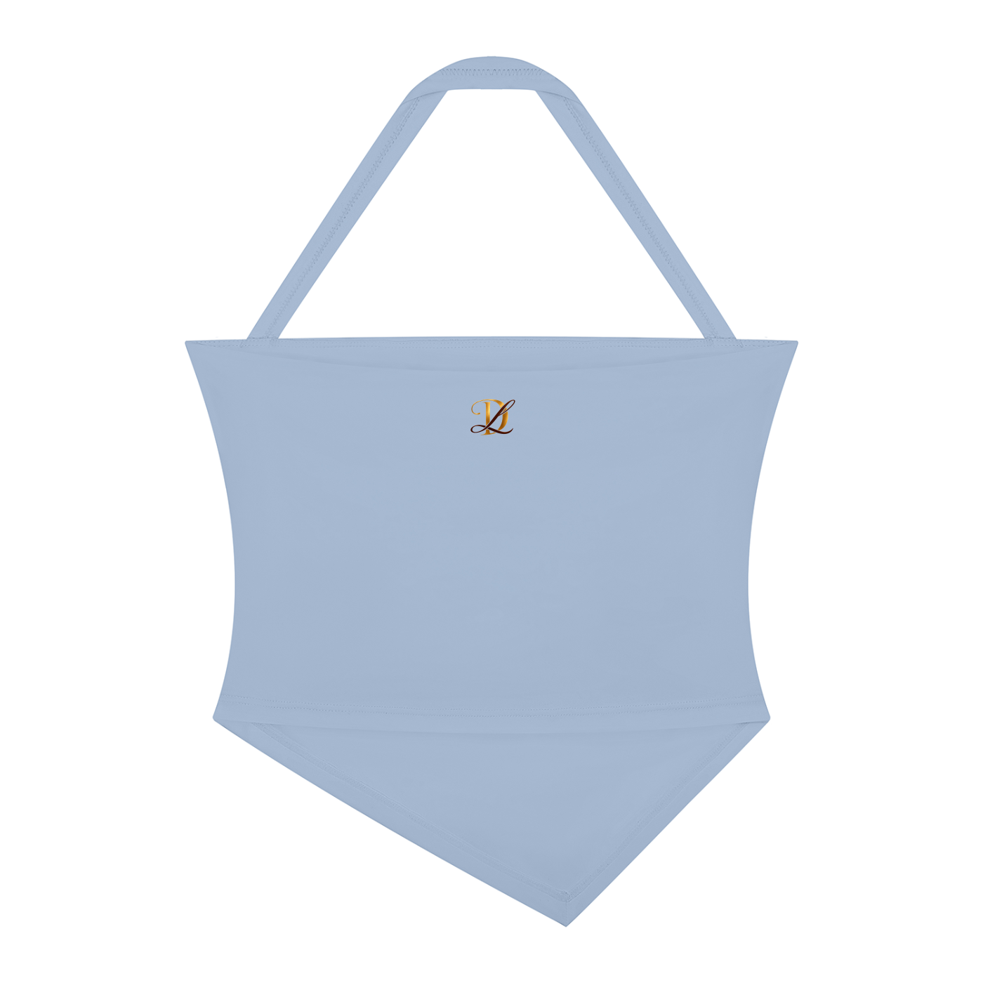 DL Ruched Halter Neck Yoga Tank Top