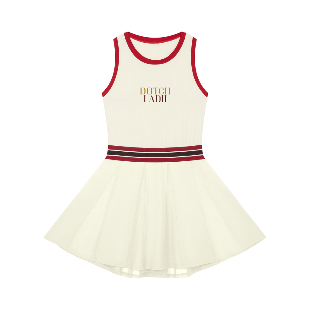 DL Women's Color Block A-Line Sleeveless Dress