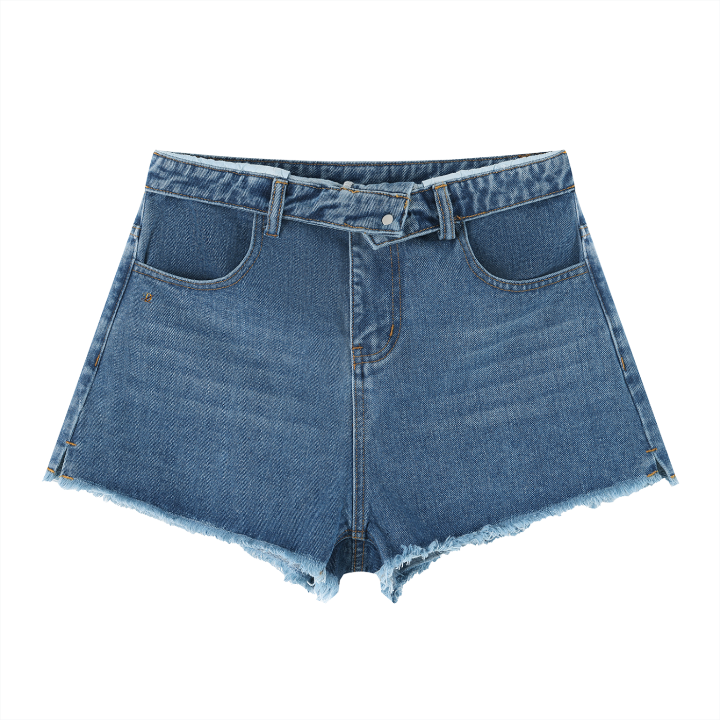 DOTCH High Rise Denim Shorts