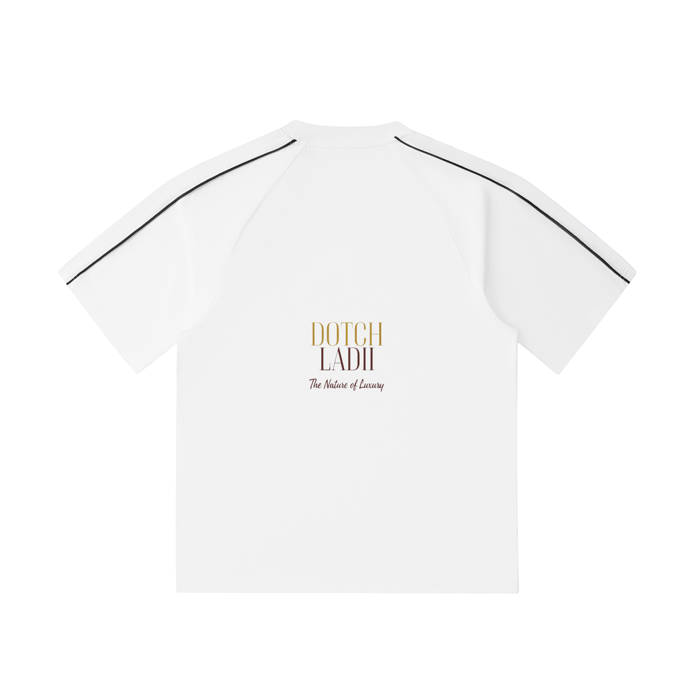 DL Contrast Stitch Raglan T-Shirt
