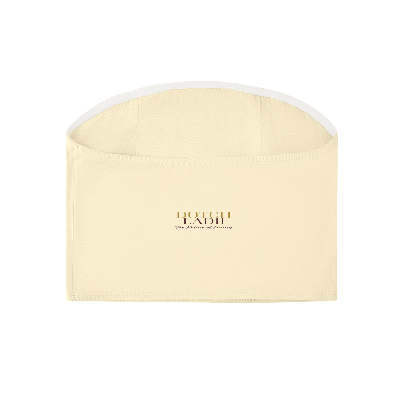 LADii Women's  Cropped Tube Top