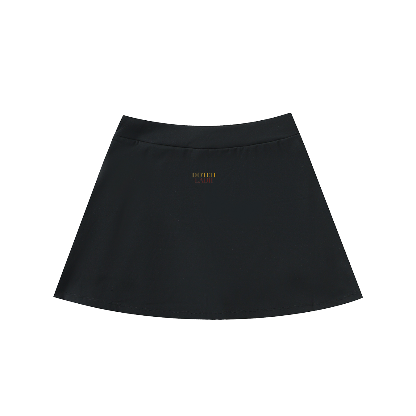 DL High-Waist Pocketed A-Line Skirt