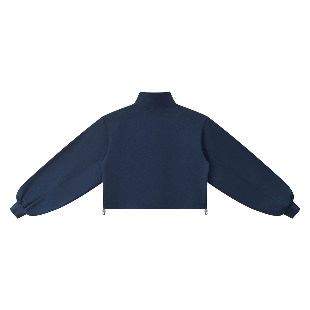 DOTCH LADii Luxe Quarter-Zip Pullover