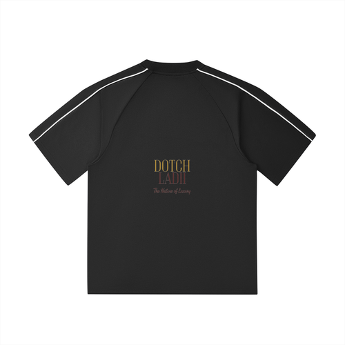 DL Contrast Stitch Raglan T-Shirt