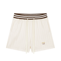 DOTCH Striped Drawstring Shorts