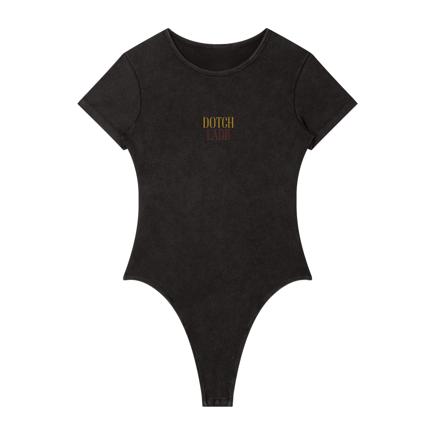 DOTCH Mineral Wash Crewneck Bodysuit