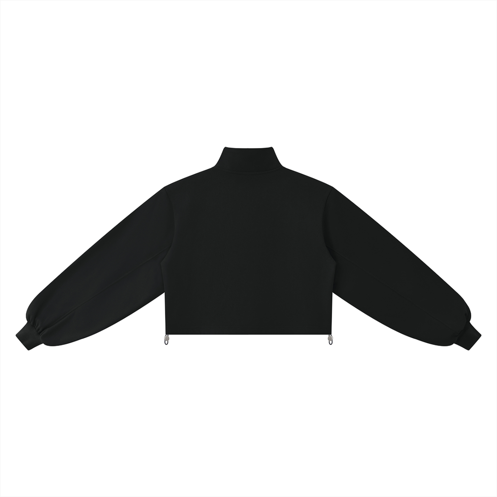 DOTCH LADii Luxe Quarter-Zip Pullover