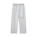 DL Contrast-Stitched Fleece Sweatpants