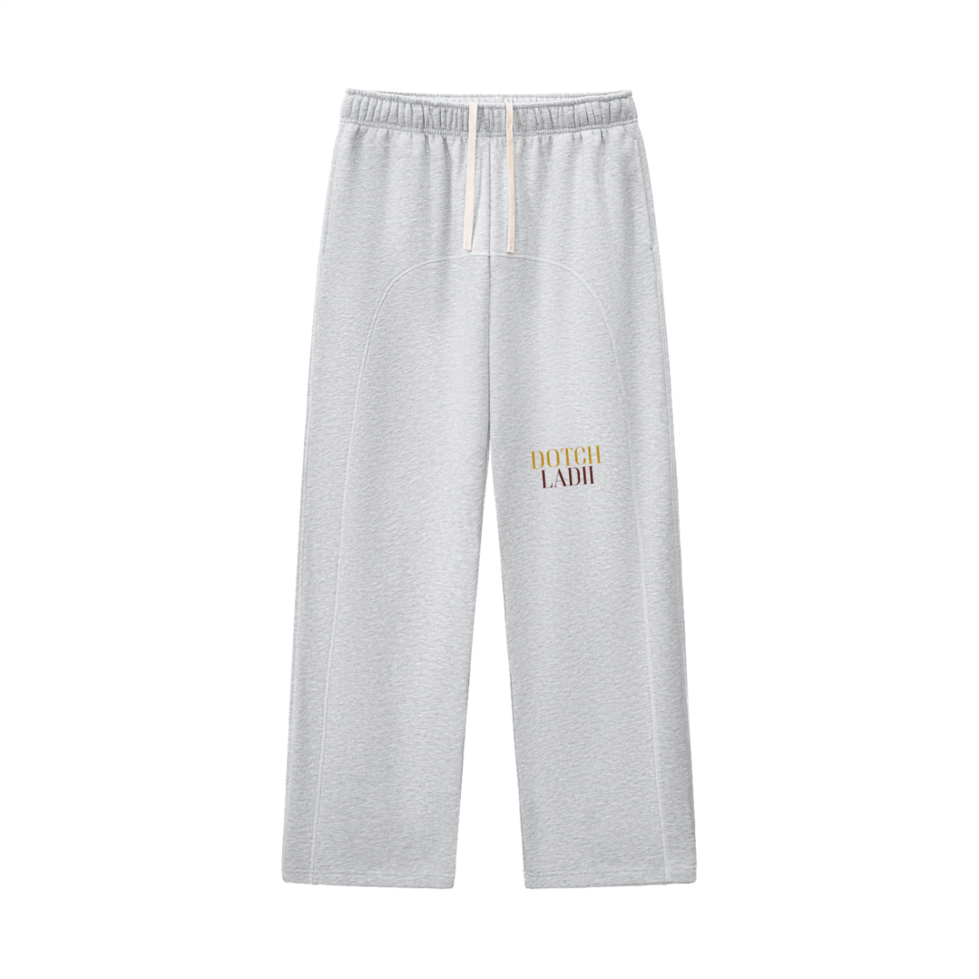 DL Contrast-Stitched Fleece Sweatpants