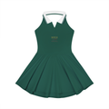 DL Collared Halter A-Line Tennis Dress