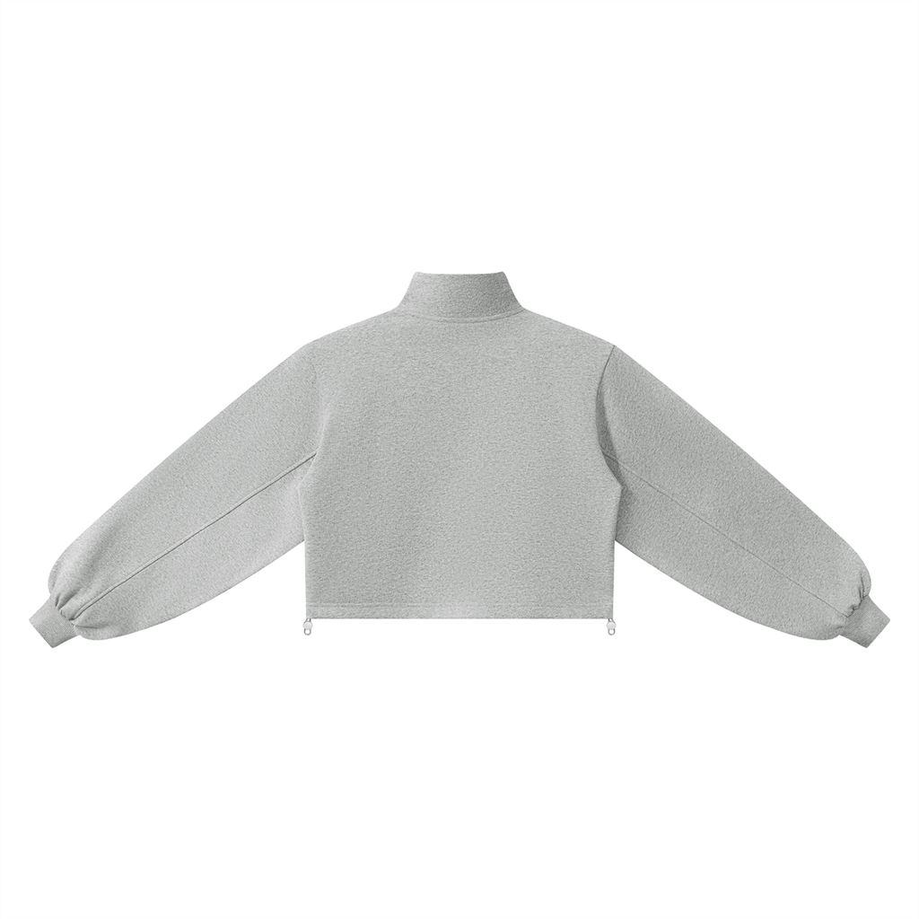 DOTCH LADii Luxe Quarter-Zip Pullover