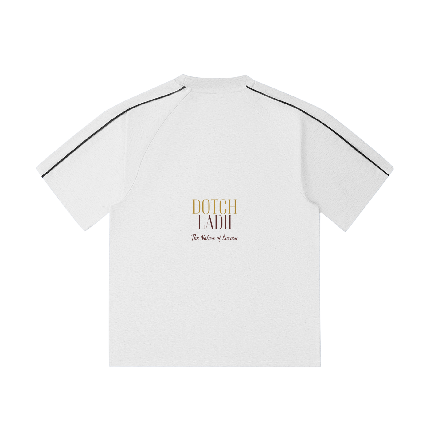 DL Contrast Stitch Raglan T-Shirt