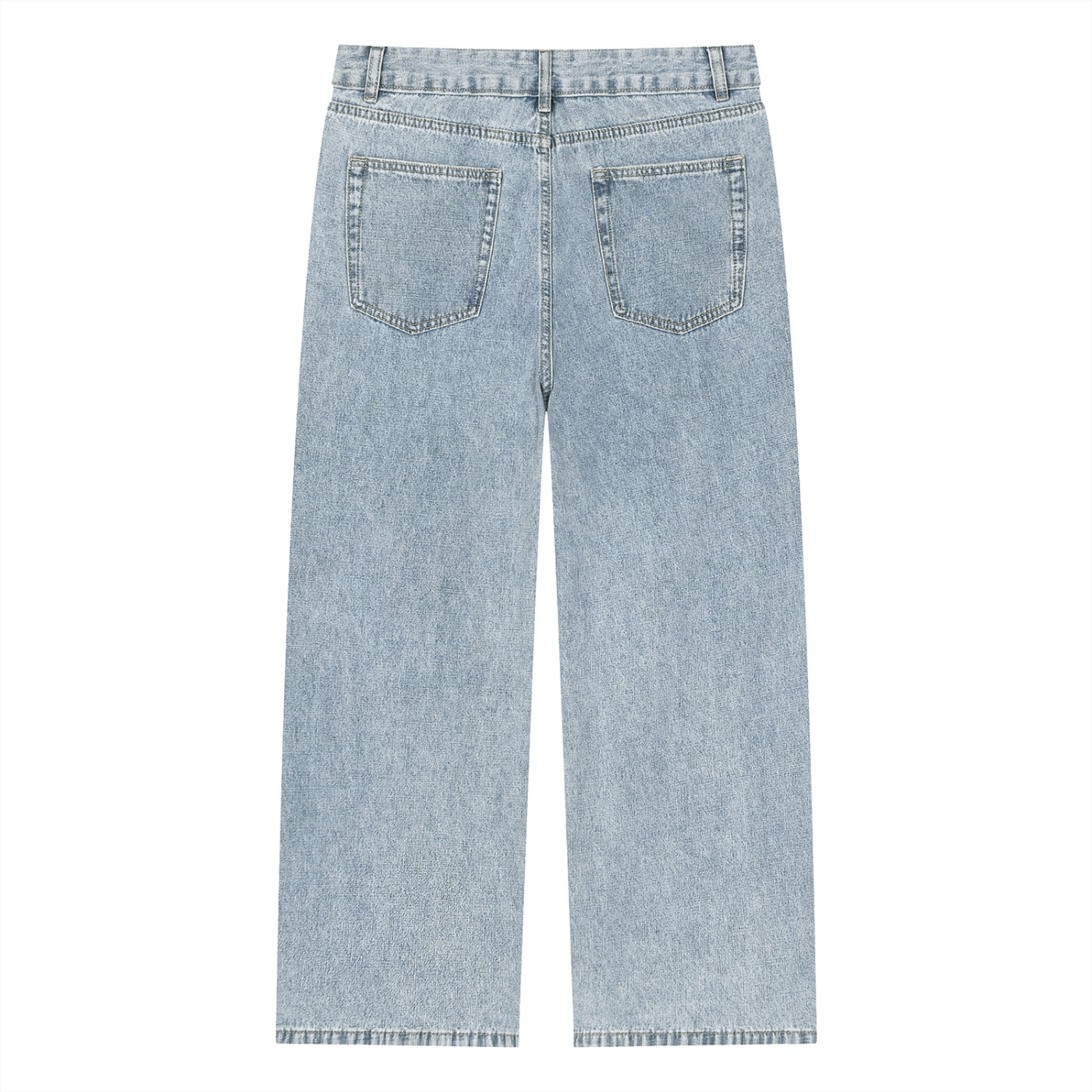 LADii Vintage Wash Straight Leg Jeans